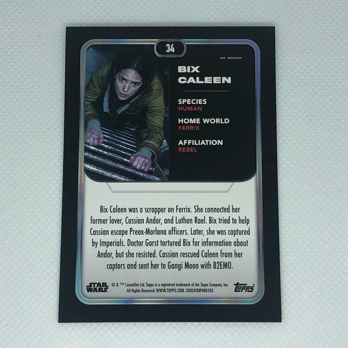 ビックス・カリーン 2023 Topps Star Wars ベースカード #34