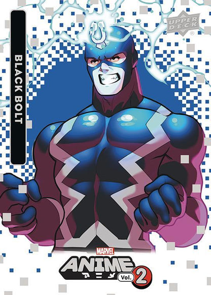 Black Bolt / ブラックボルト 2023 Upper Deck Marvel Anime Vol.2 ベースカード #3