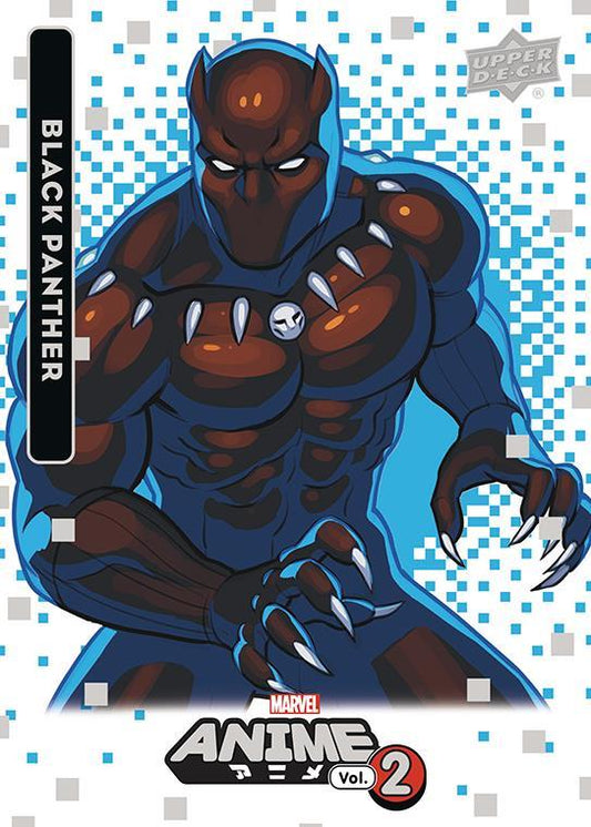 Black Panther / ブラックパンサー 2023 Upper Deck Marvel Anime Vol.2 ベースカード #4