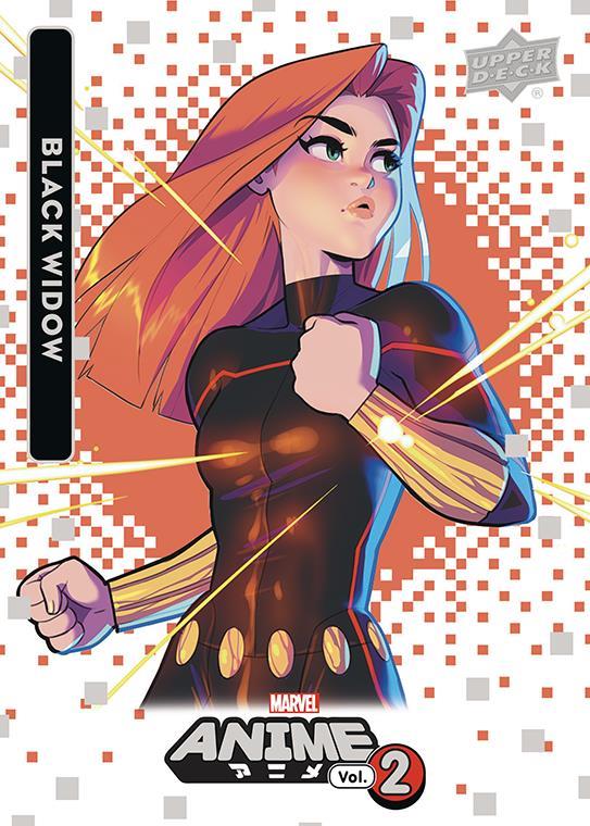 Black Widow / ブラック・ウィドウ 2023 Upper Deck Marvel Anime Vol.2 ベースカード #5