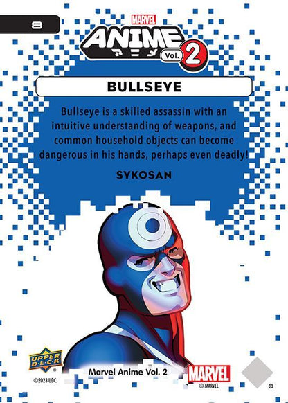 Bullseye / アントマン 2023 Upper Deck Marvel Anime Vol.2 ベースカード #8