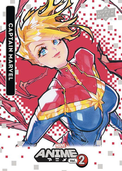 Captain Marvel / キャプテン・マーベル 2023 Upper Deck Marvel Anime Vol.2 ベースカード #10
