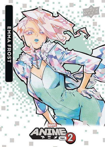 Emma Frost / エマ・フロスト 2023 Upper Deck Marvel Anime Vol.2 ベースカード #22