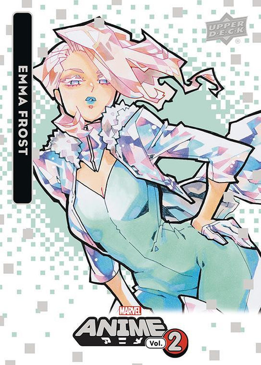 Emma Frost / エマ・フロスト 2023 Upper Deck Marvel Anime Vol.2 ベースカード #22