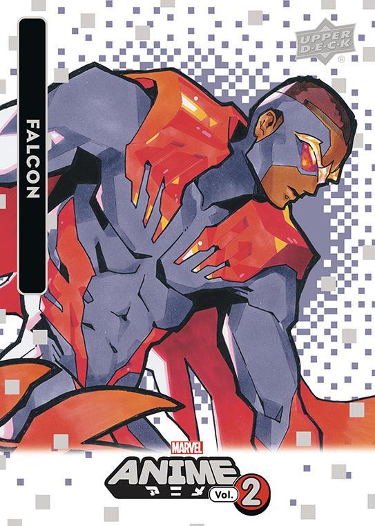 Falcon / ファルコン 2023 Upper Deck Marvel Anime Vol.2 ベースカード #23