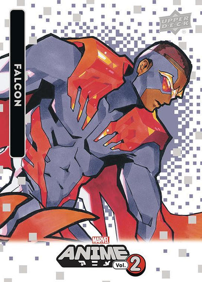 Falcon / ファルコン 2023 Upper Deck Marvel Anime Vol.2 ベースカード #23