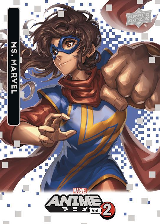 Ms. Marvel / ミズ・マーベル 2023 Upper Deck Marvel Anime Vol.2 ベースカード #25