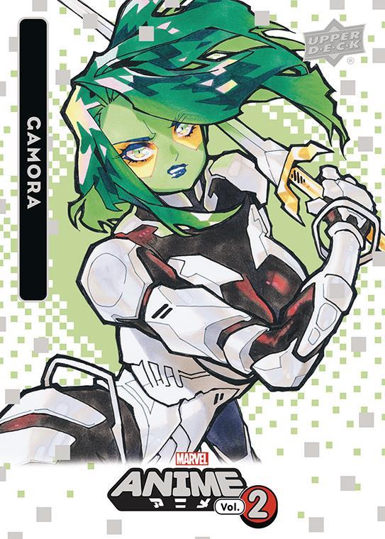 Gamora / ガモーラ 2023 Upper Deck Marvel Anime Vol.2 ベースカード #26