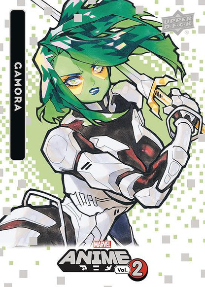 Gamora / ガモーラ 2023 Upper Deck Marvel Anime Vol.2 ベースカード #26