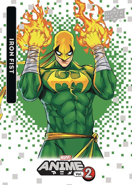 Iron Fist / アイアン・フィスト 2023 Upper Deck Marvel Anime Vol.2 ベースカード #36