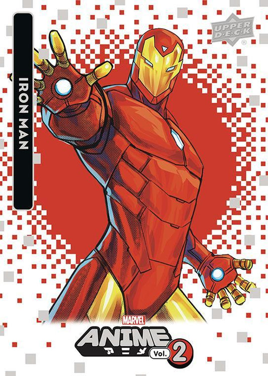 Iron Man / アイアンマン 2023 Upper Deck Marvel Anime Vol.2 ベースカード #37