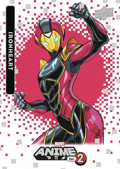 Ironheart / アイアンハート 2023 Upper Deck Marvel Anime Vol.2 ベースカード #38