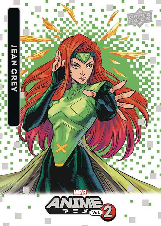 Jean Grey / ジーン・グレイ 2023 Upper Deck Marvel Anime Vol.2 ベースカード #40