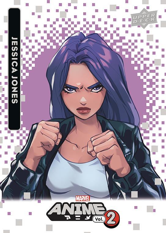 Jessica Jones / ジェシカ・ジョーンズ 2023 Upper Deck Marvel Anime Vol.2 ベースカード #41