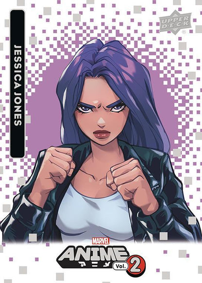 Jessica Jones / ジェシカ・ジョーンズ 2023 Upper Deck Marvel Anime Vol.2 ベースカード #41