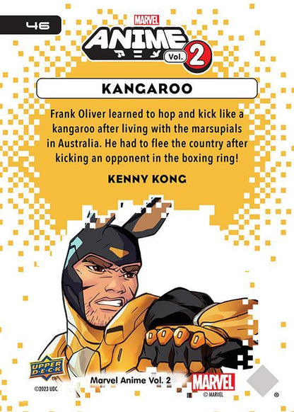 Kangaroo / カンガルー 2023 Upper Deck Marvel Anime Vol.2 ベースカード #46
