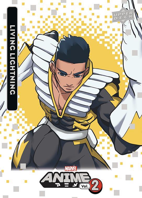 Living Lightning / リビング・ライトニング 2023 Upper Deck Marvel Anime Vol.2 ベースカード #48