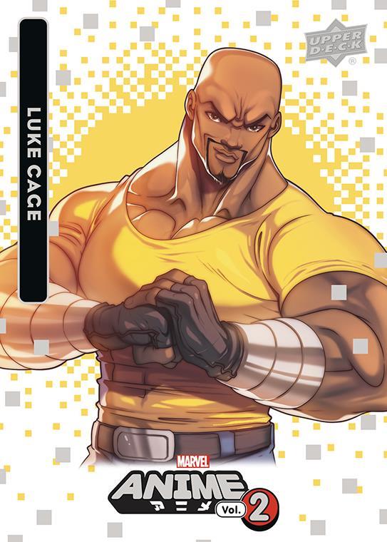Luke Cage / ルーク・ケイジ 2023 Upper Deck Marvel Anime Vol.2 ベースカード #51