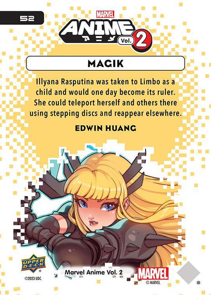 Magik / マジック 2023 Upper Deck Marvel Anime Vol.2 ベースカード #52