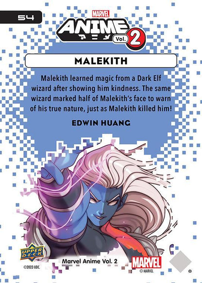 Malekith / マレキス 2023 Upper Deck Marvel Anime Vol.2 ベースカード #54