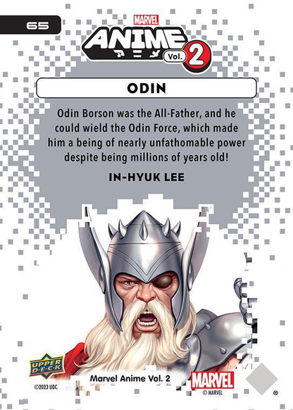 Odin / オーディン 2023 Upper Deck Marvel Anime Vol.2 ベースカード #65