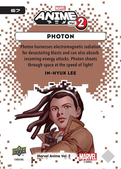 Photon / フォトン 2023 Upper Deck Marvel Anime Vol.2 ベースカード #67