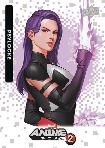 Psylocke / サイロック 2023 Upper Deck Marvel Anime Vol.2 ベースカード #69