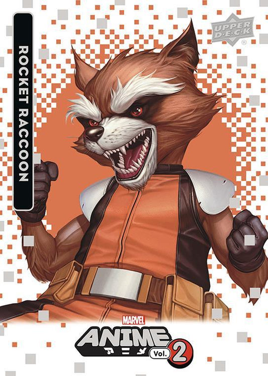 Rocket Raccoon / ロケット・ラクーン 2023 Upper Deck Marvel Anime Vol.2 ベースカード #73
