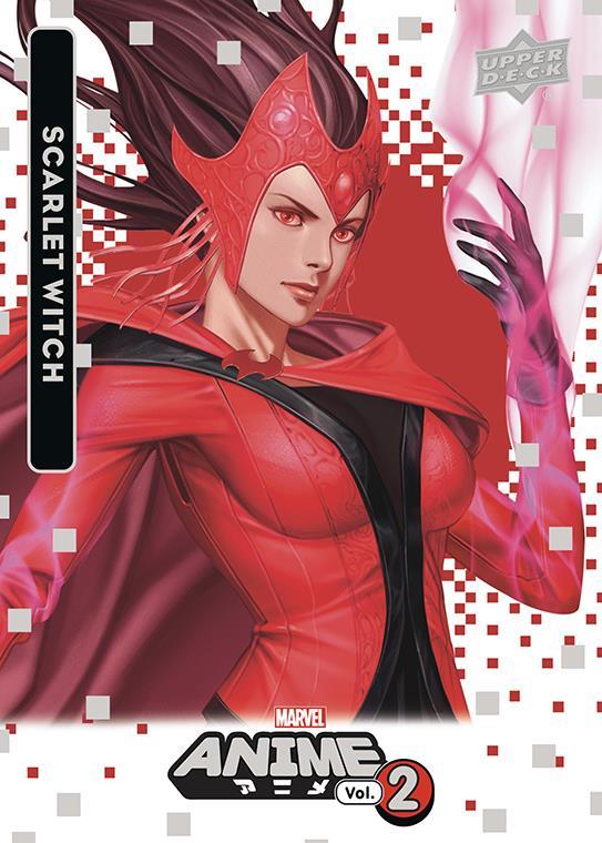 Scarlet Witch / スカーレット・ウィッチ 2023 Upper Deck Marvel Anime Vol.2 ベースカード #77