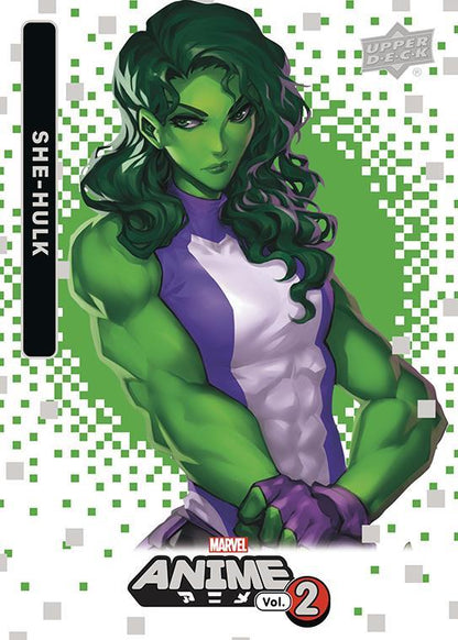 She-Hulk / シー・ハルク 2023 Upper Deck Marvel Anime Vol.2 ベースカード #79