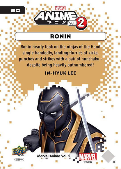 Ronin / ローニン 2023 Upper Deck Marvel Anime Vol.2 ベースカード #80