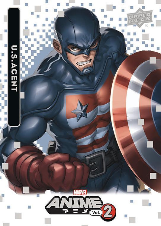 US Agent / U.S.エージェント 2023 Upper Deck Marvel Anime Vol.2 ベースカード #85