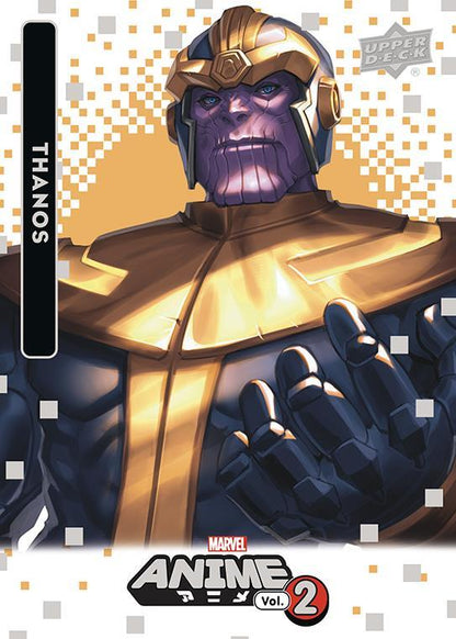 Thanos / サノス 2023 Upper Deck Marvel Anime Vol.2 ベースカード #86