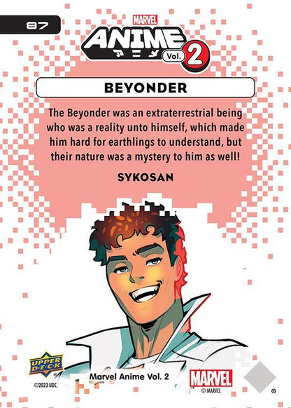 Beyonder / ビヨンダー 2023 Upper Deck Marvel Anime Vol.2 ベースカード #87