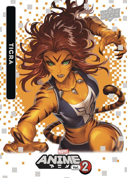 Tigra / ティグラ 2023 Upper Deck Marvel Anime Vol.2 ベースカード #89