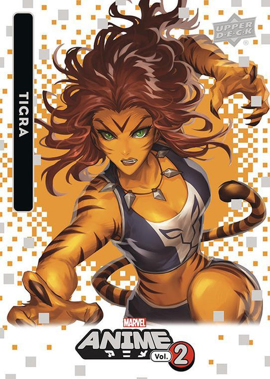 Tigra / ティグラ 2023 Upper Deck Marvel Anime Vol.2 ベースカード #89