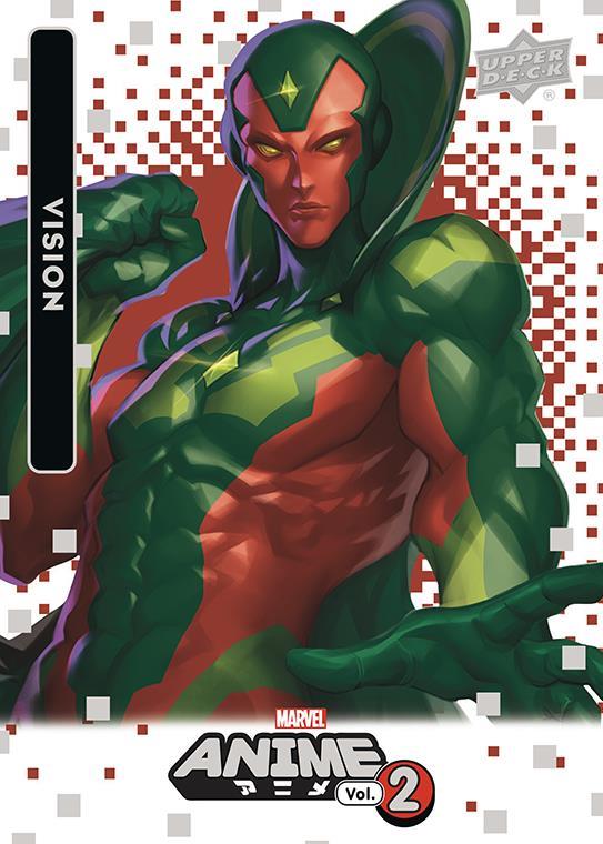 Vision / ヴィジョン 2023 Upper Deck Marvel Anime Vol.2 ベースカード #91