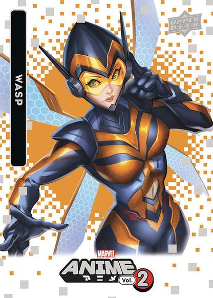 Wasp / ワスプ 2023 Upper Deck Marvel Anime Vol.2 ベースカード #93