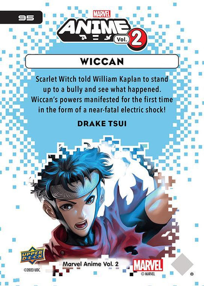Wiccan / ウィッカン 2023 Upper Deck Marvel Anime Vol.2 ベースカード #95
