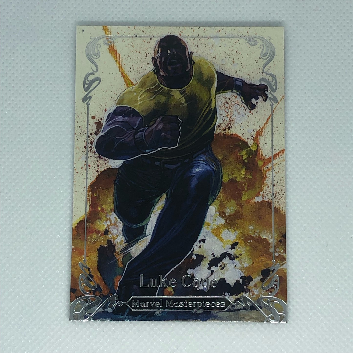 ルーク・ケイジ 2018 Marvel Masterpieces ベースカード #43 1499枚限定