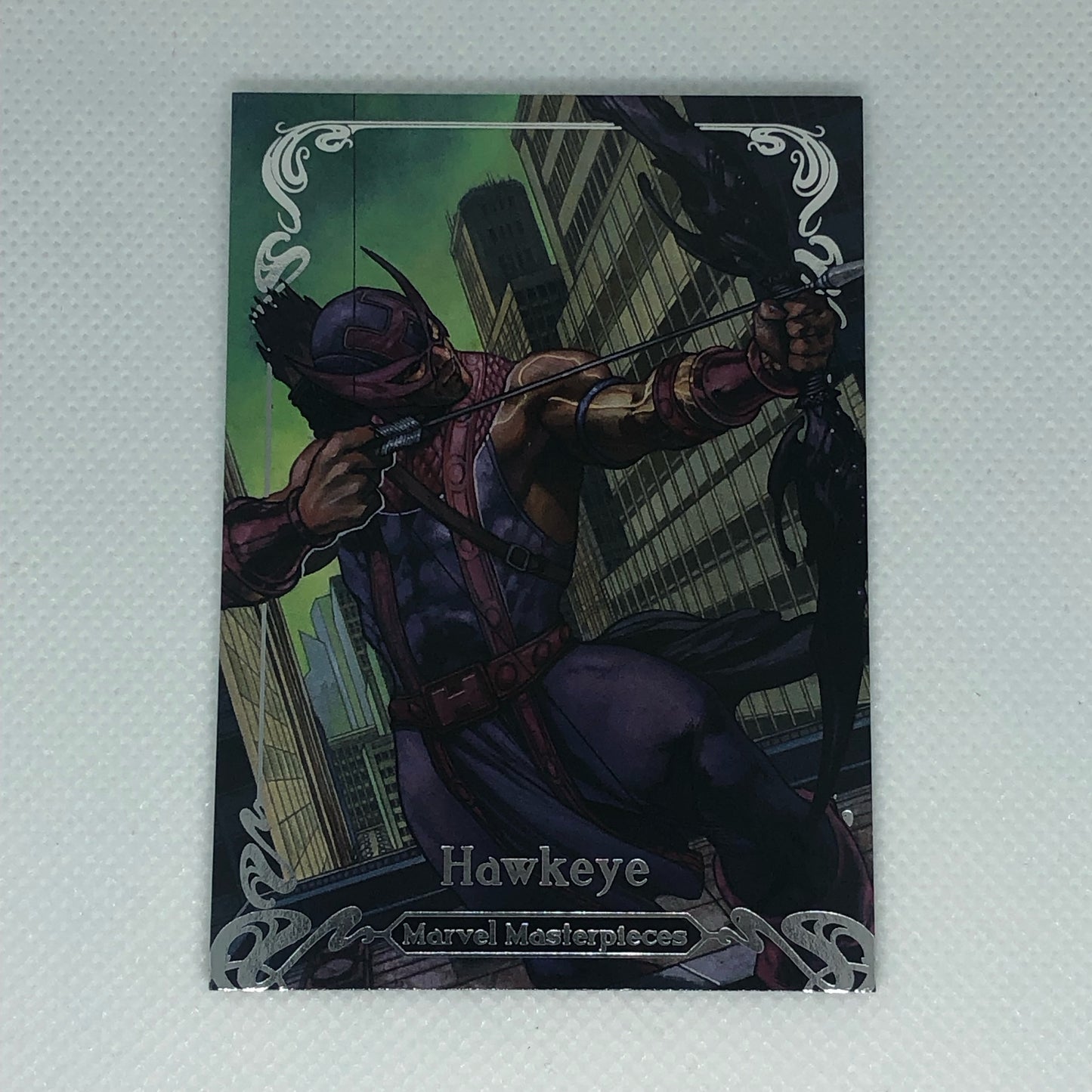 ホークアイ 2018 Marvel Masterpieces ベースカード #64 999枚限定