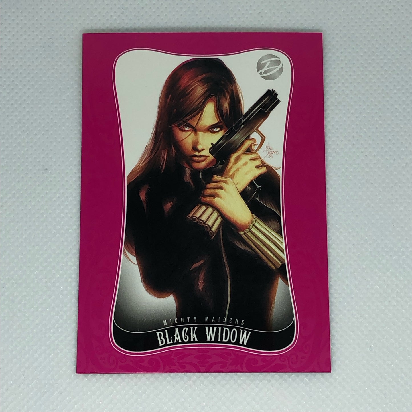 ブラック・ウィドウ 2014 Marvel Dangerous Divas Series 2 ベースカード #50