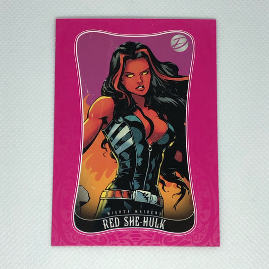 レッド・シー・ハルク 2014 Marvel Dangerous Divas Series 2 ベースカード #79