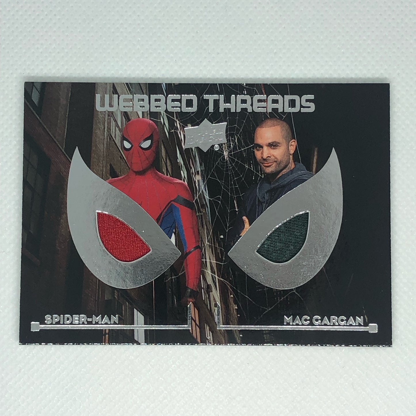 マック・ガーガン 2017 Upper Deck Marvel Spider-Man Homecoming 衣装カード #WTD8