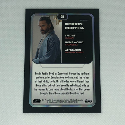 ペリン・ファーサ 2023 Topps Star Wars ベースカード #70