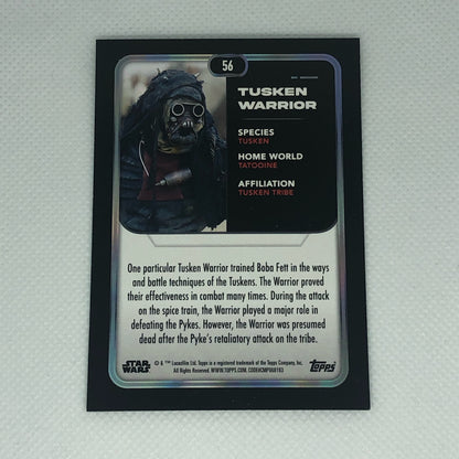 タスケン・ウォーリアー 2023 Topps Star Wars ベースカード #56