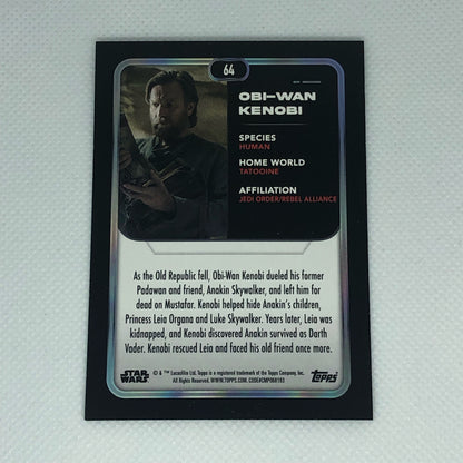 オビ＝ワン・ケノービ 2023 Topps Star Wars ベースカード #64