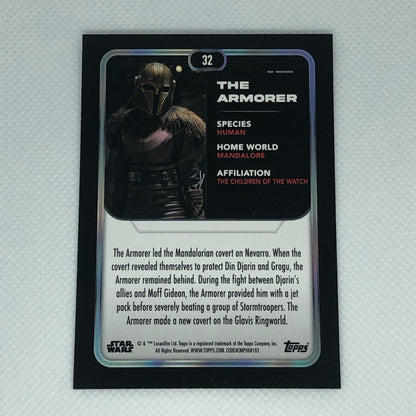 アーマラー 2023 Topps Star Wars ベースカード #32