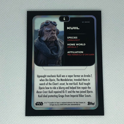 クイール 2023 Topps Star Wars ベースカード #4