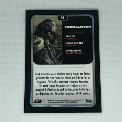 クルルサンタン 2023 Topps Star Wars ベースカード #53
